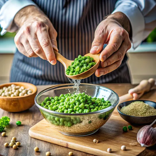 तकसाली जई और हरी मटर करी